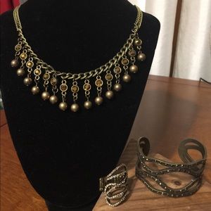 Necklace / Earrings / Bracelet / Ring Set